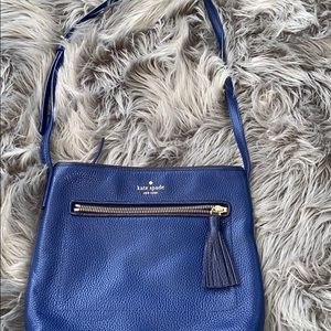 Royal blue Kate Spade crossbody bag!